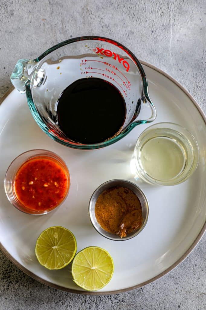 Spaghetti Squash Pad Thai sauce ingredients