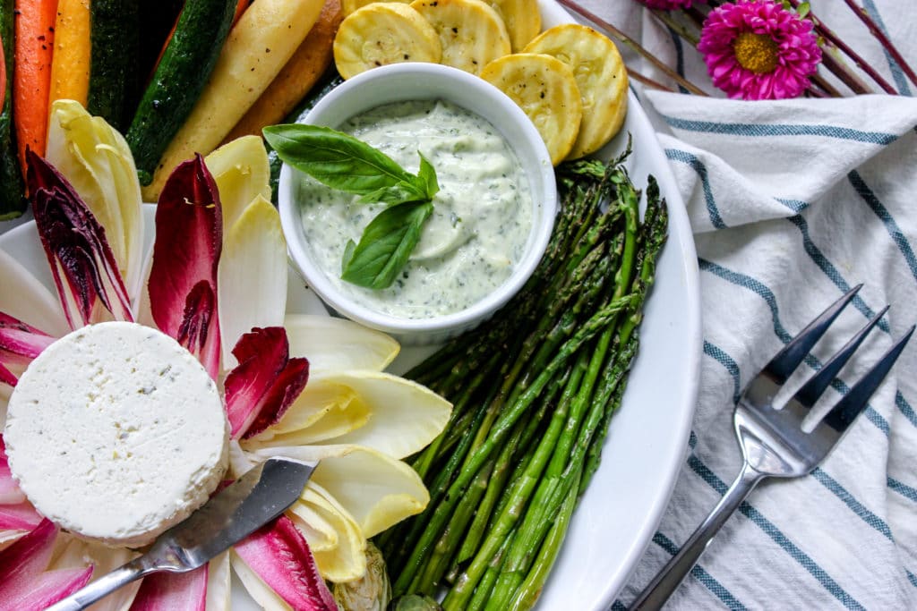 Roasted Crudite Platter