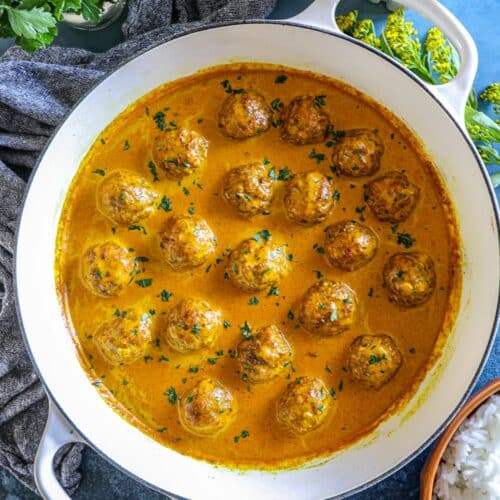 Butter Chicken Meatballs Recipe