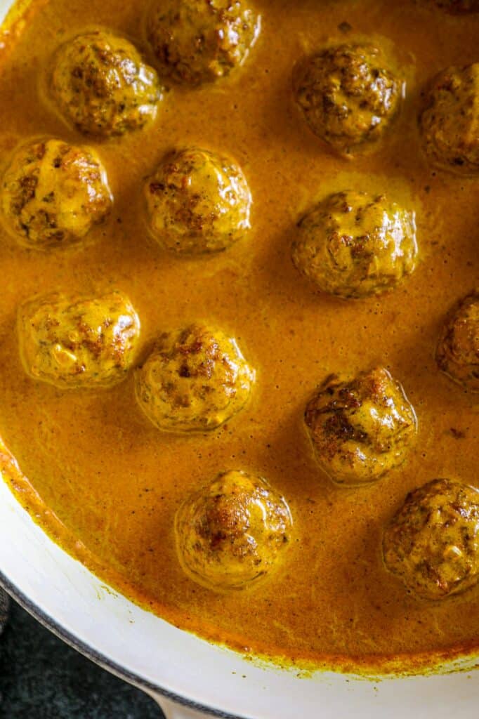 Butter Chicken Meatballs Recipe