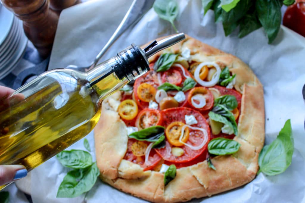 Low Carb Tomato Galette