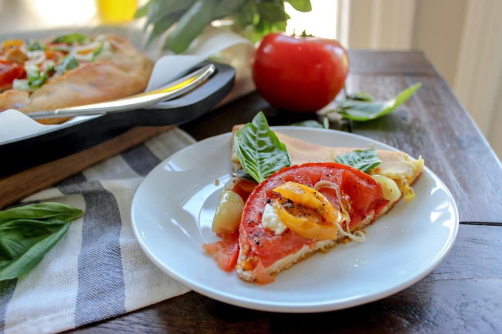 Low Carb Tomato Galette