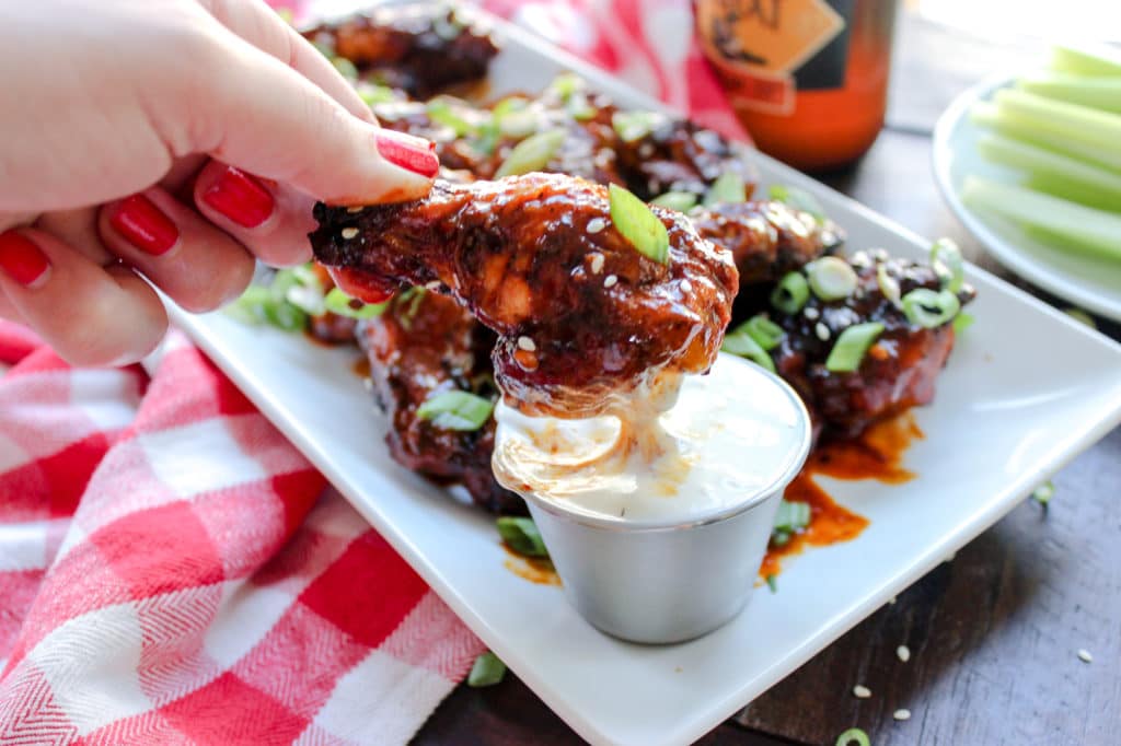 Grilled Firecracker Wings