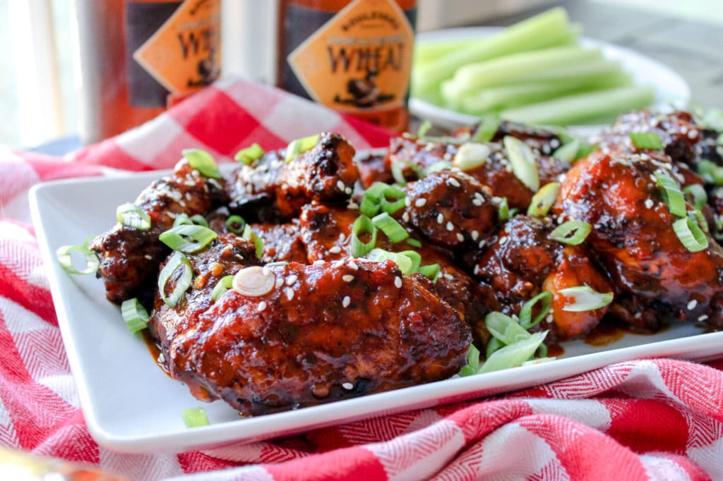 Grilled Firecracker Wings