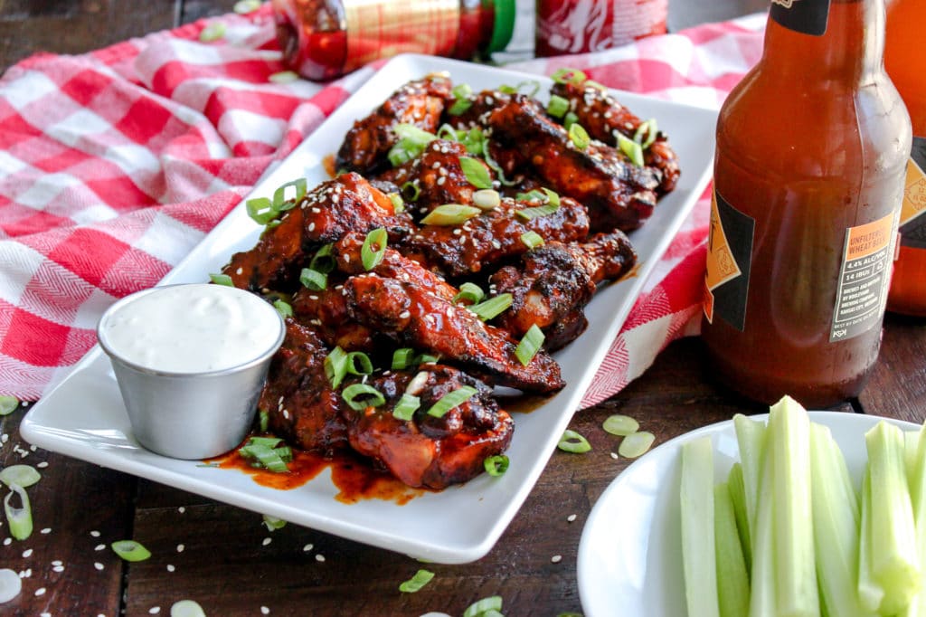 Grilled Firecracker Wings