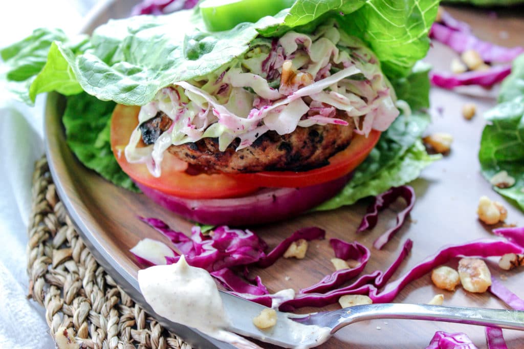 Jerk Chicken Burgers