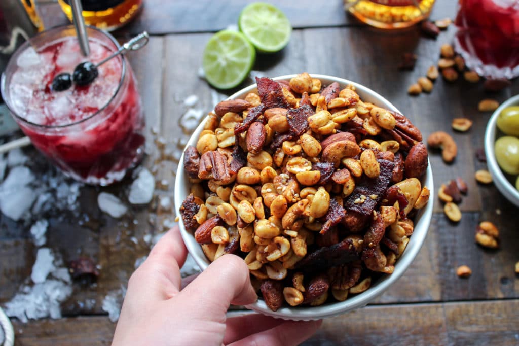 Asian Inspired BBQ Snack Mix