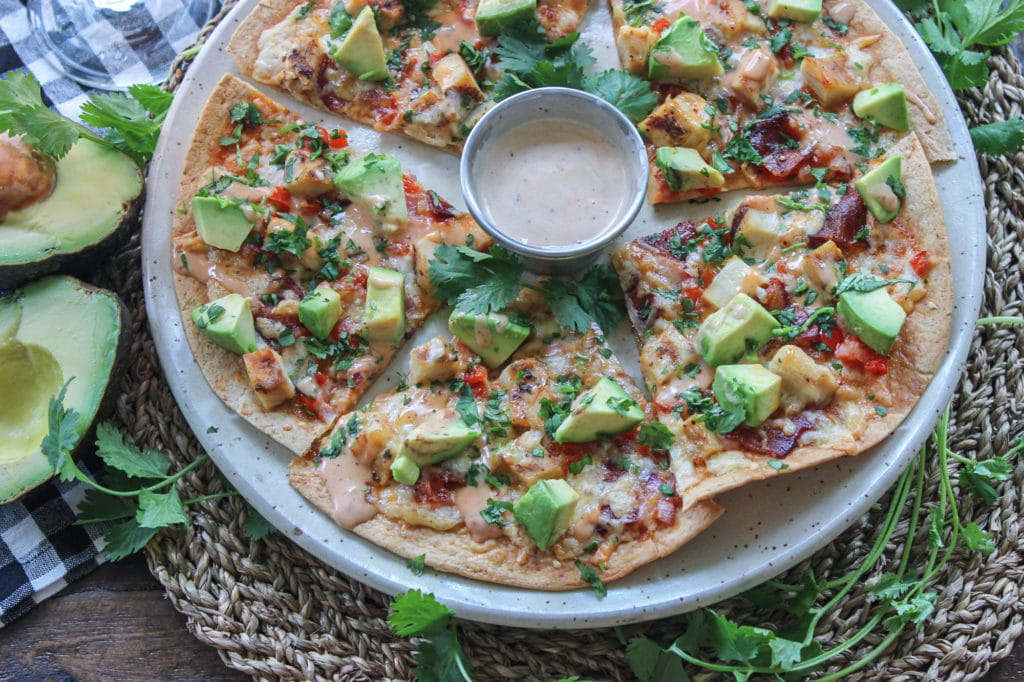 Low Carb California Flatbread Pizza