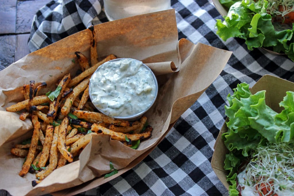 Crispy Low Carb Jicama Fries