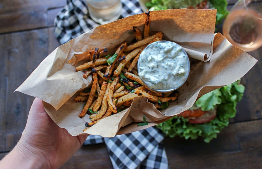 Crispy Low Carb Jicama Fries