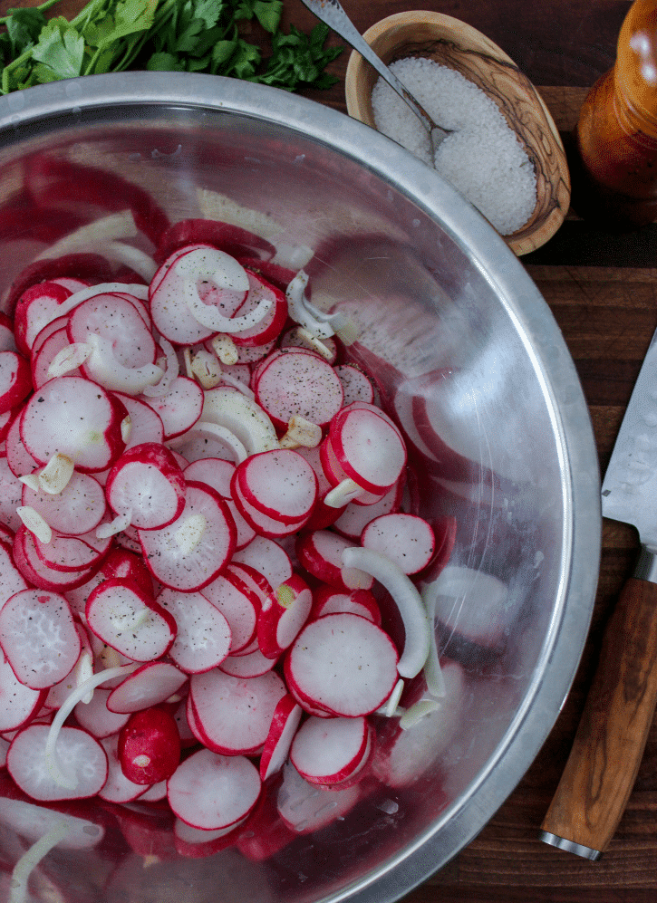 Easy Grilled Radishes