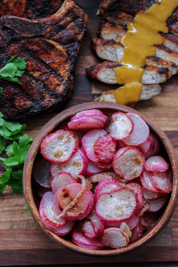 Easy Grilled Radishes