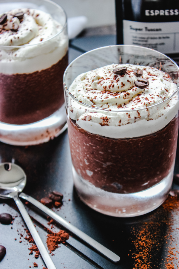 Low Carb Mexican Mocha Chia Pudding 
