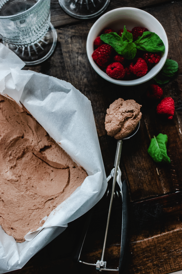 No Churn Keto Frosty