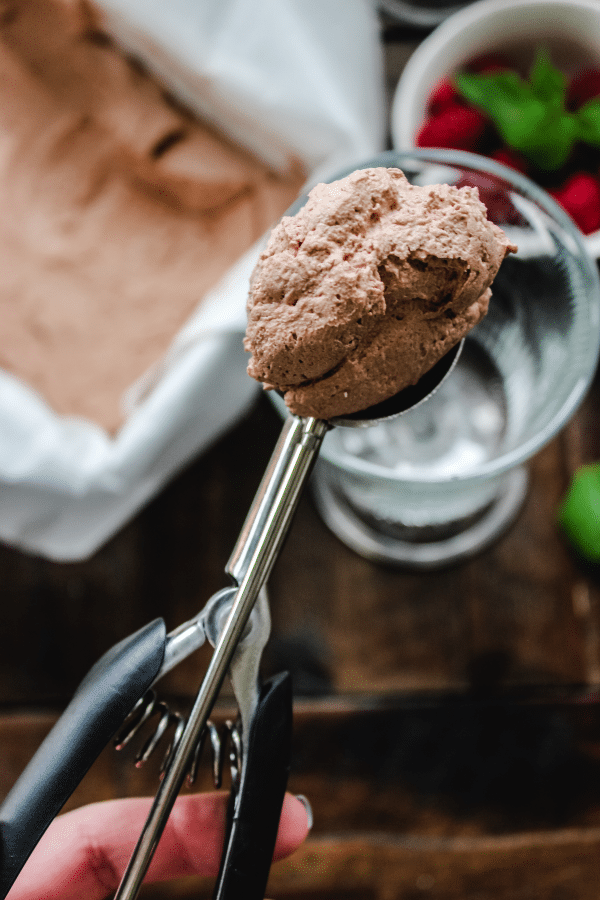 No Churn Keto Frosty