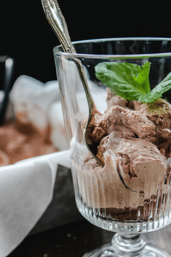 No Churn Keto Frosty