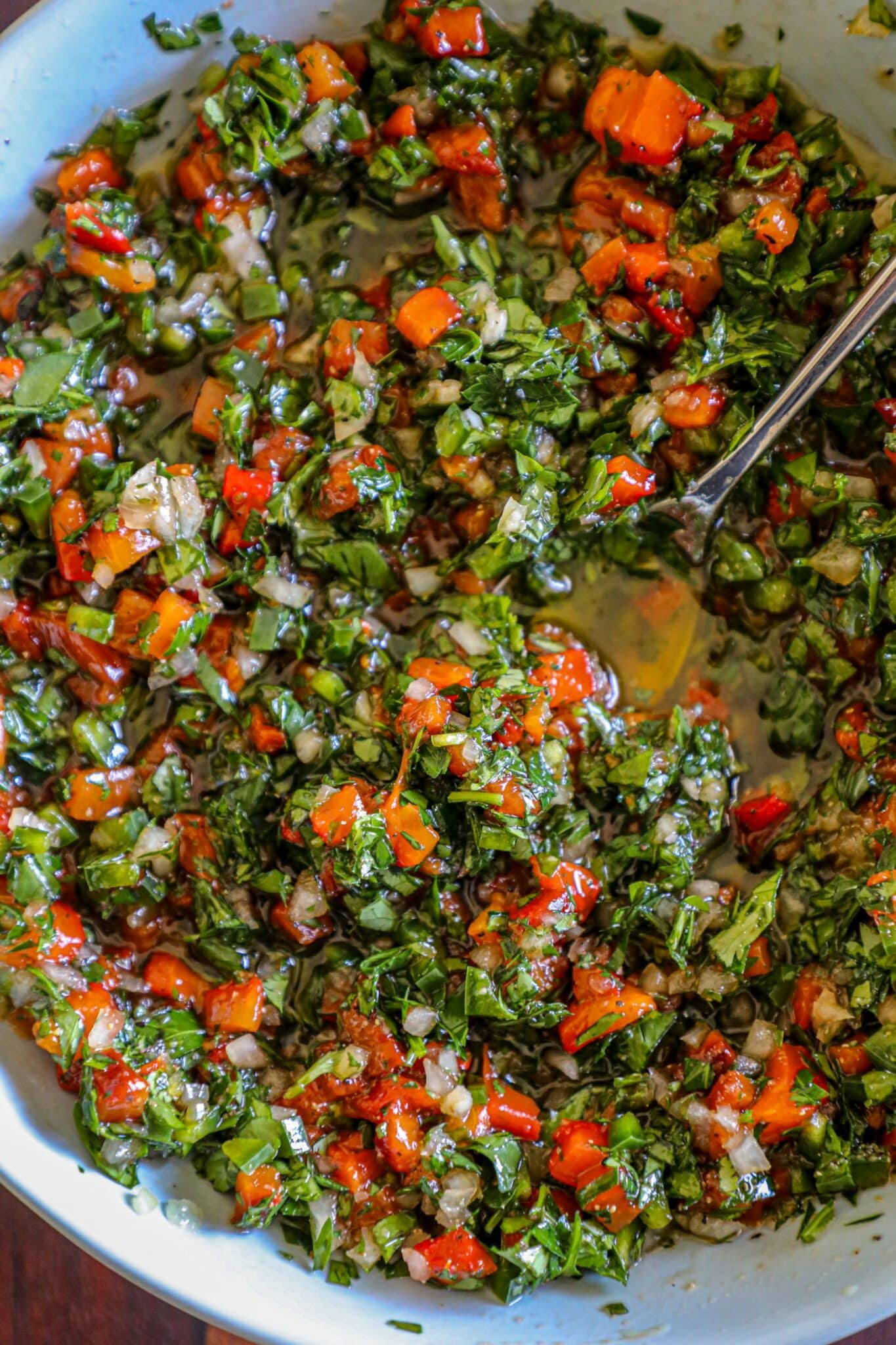 Red Chimichurri Sauce Recipe - Bonappeteach