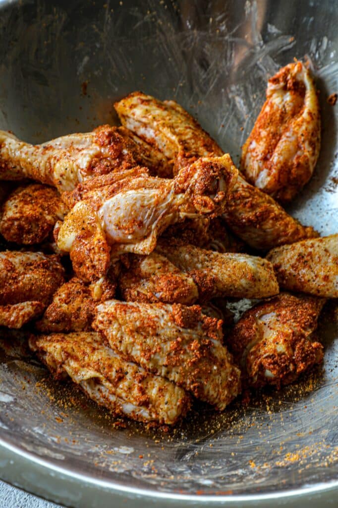 Thai rubbed wings