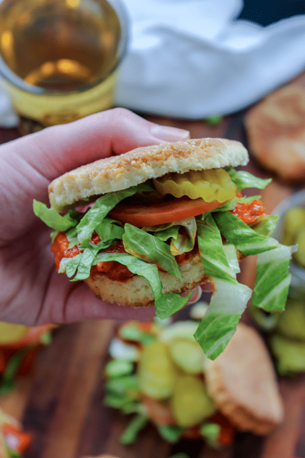 Low Carb Nashville Hot Chicken Sliders