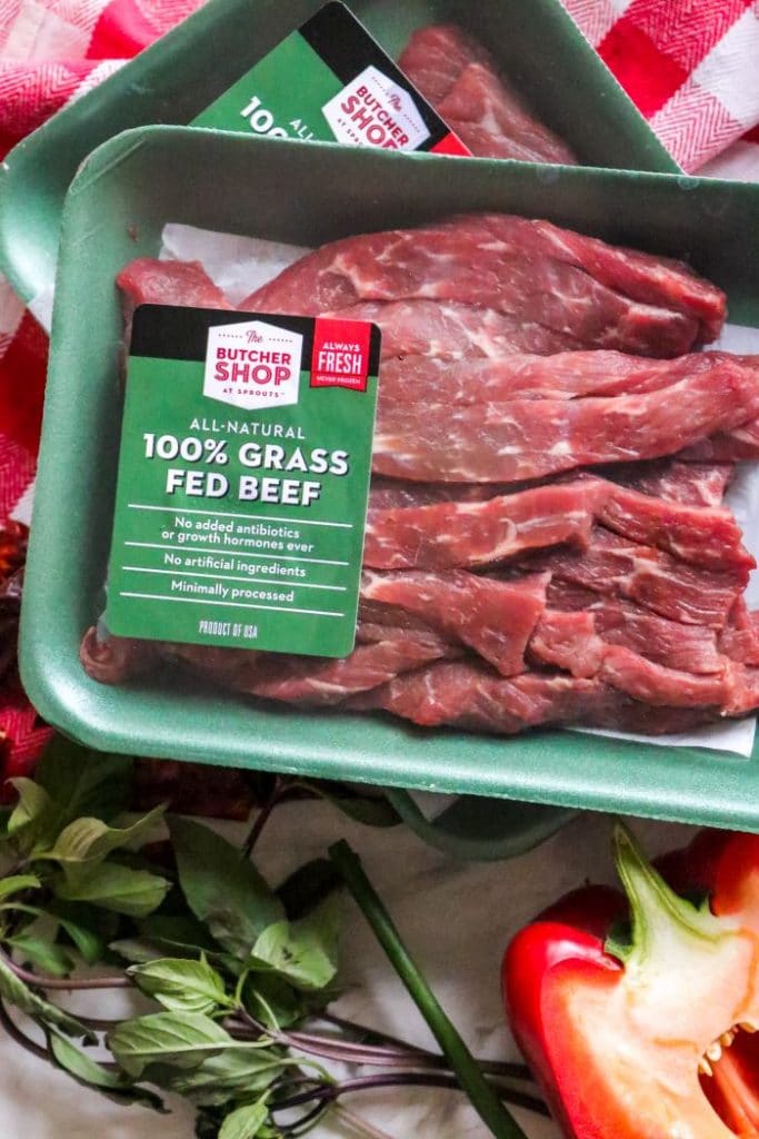 Thai Basil Beef Bowls