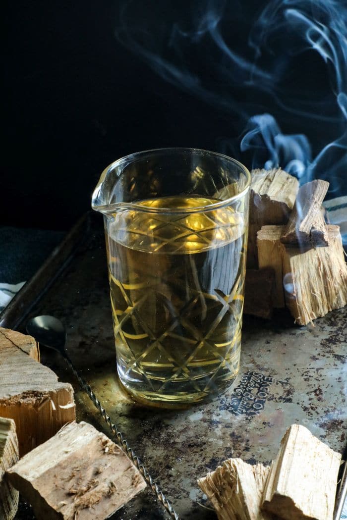 Smoke Infuse Simple Syrup