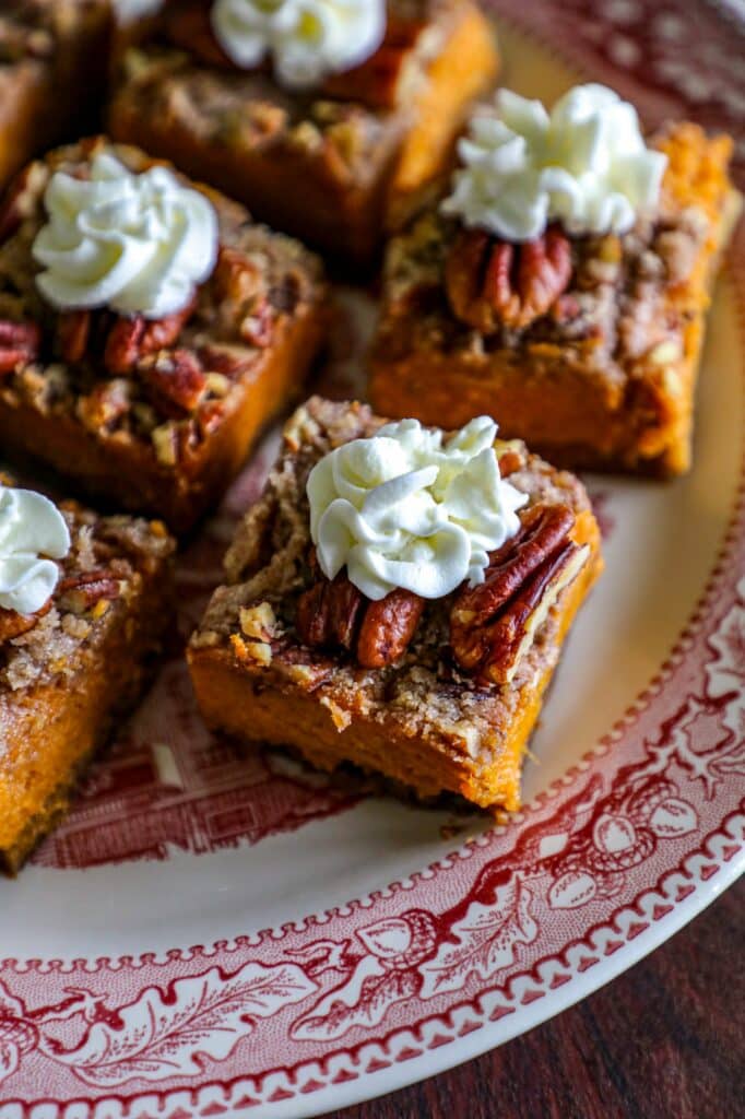 Sweet Potato Pie Bars