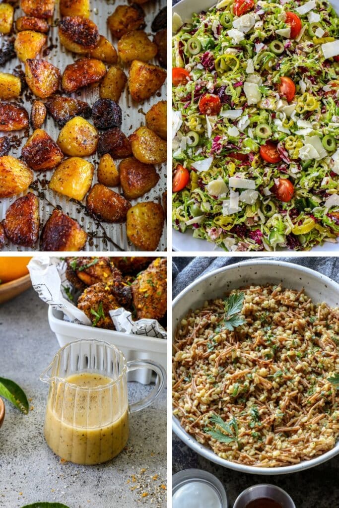 Sides to pair with oven roasted spatchcock chicken