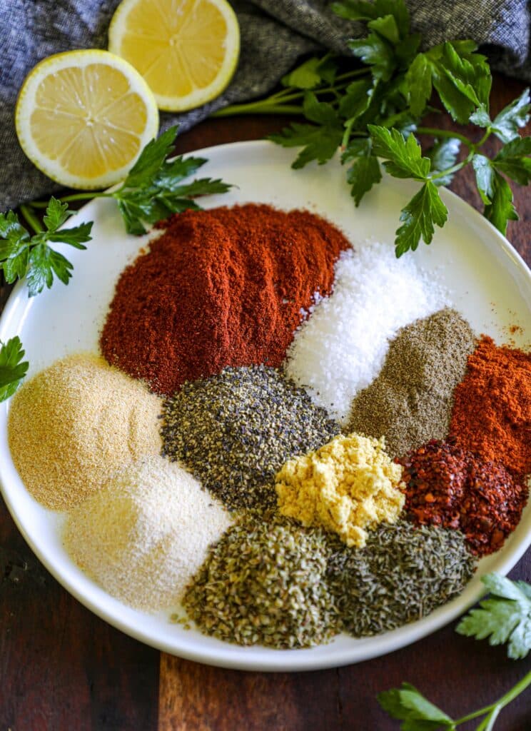 Spices used for Cajun seasoning recipe