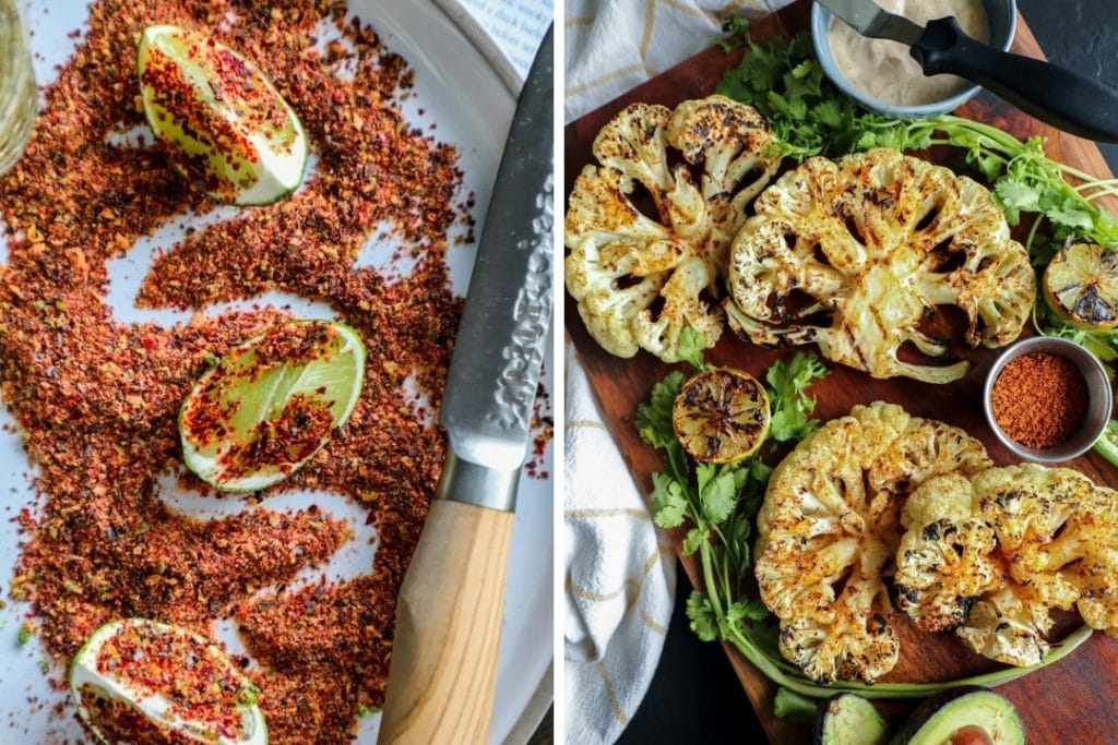 Easy Homemade Tajin Seasoning Recipe on elote cauliflower.