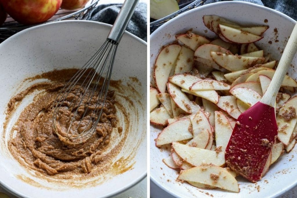 Gluten free apple tart filling