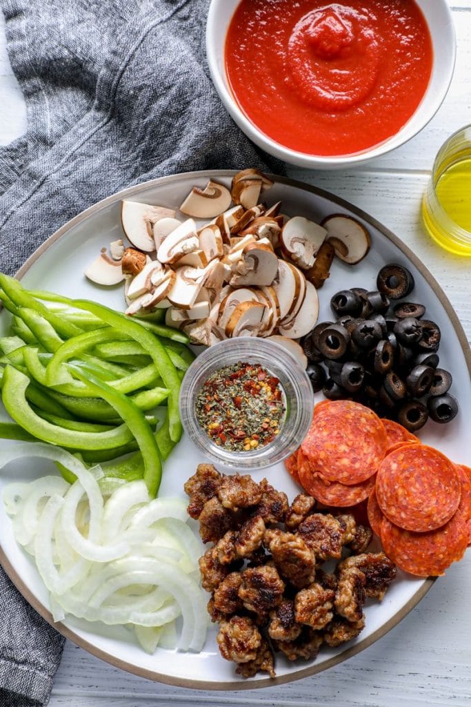 Cauliflower gnocchi skillet pizza toppings