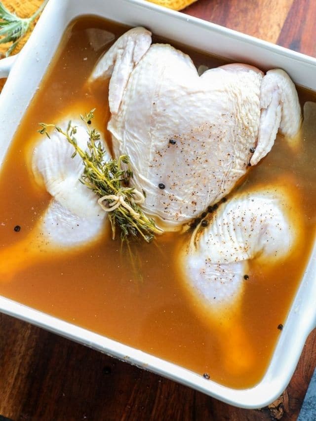 Easy Apple Cider Brine Recipe