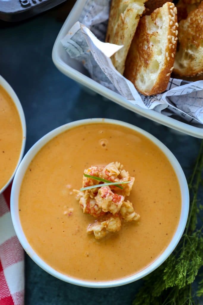 Langostino bisque