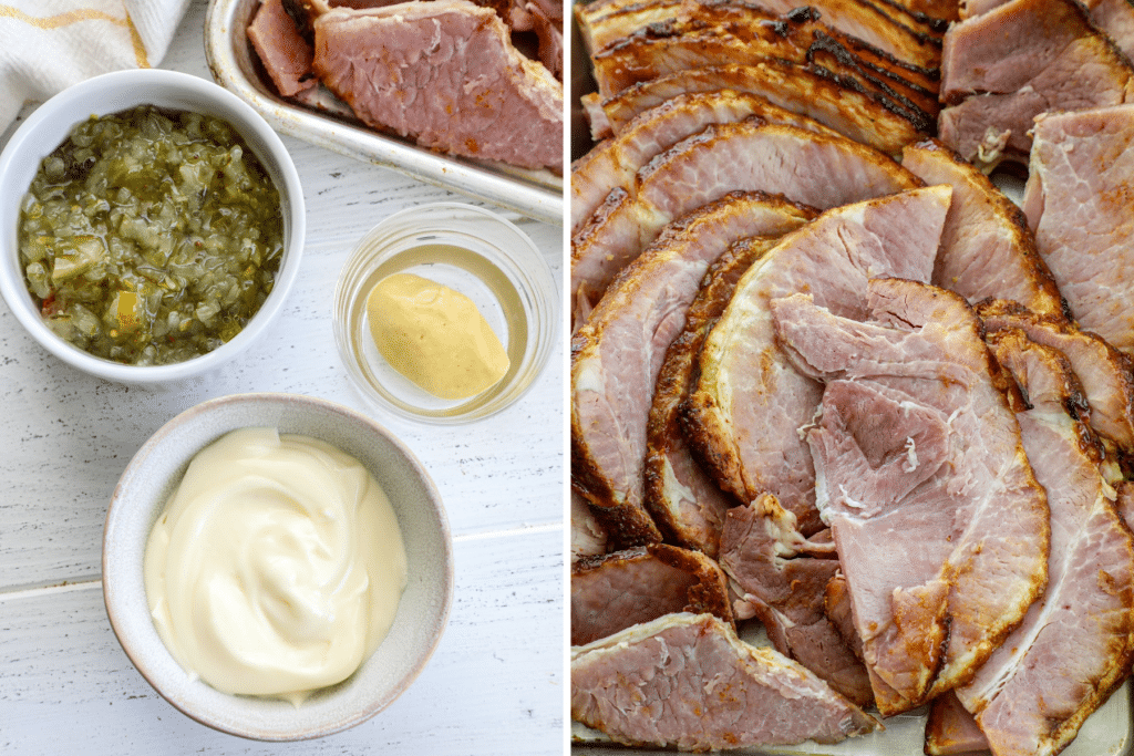 Old Fashioned Ham Salad ingredients