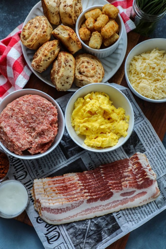 Smoked Breakfast Fatty Recipe ingredients