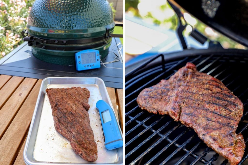 how to smoke your tri tip using reverse sear