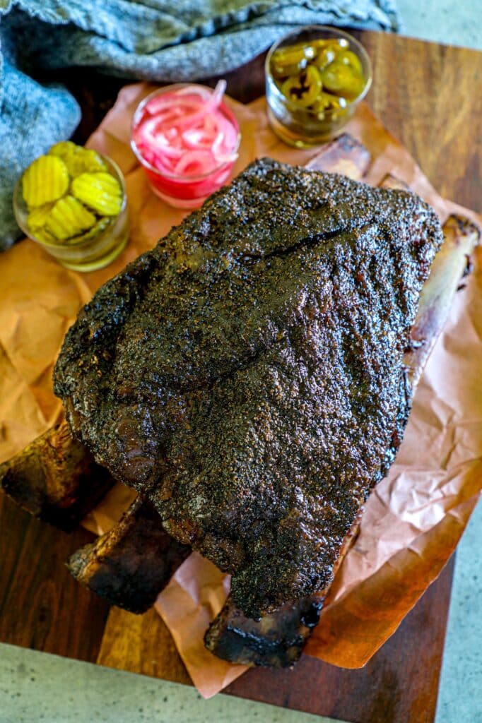 Smoked Beef Ribs (dino ribs)