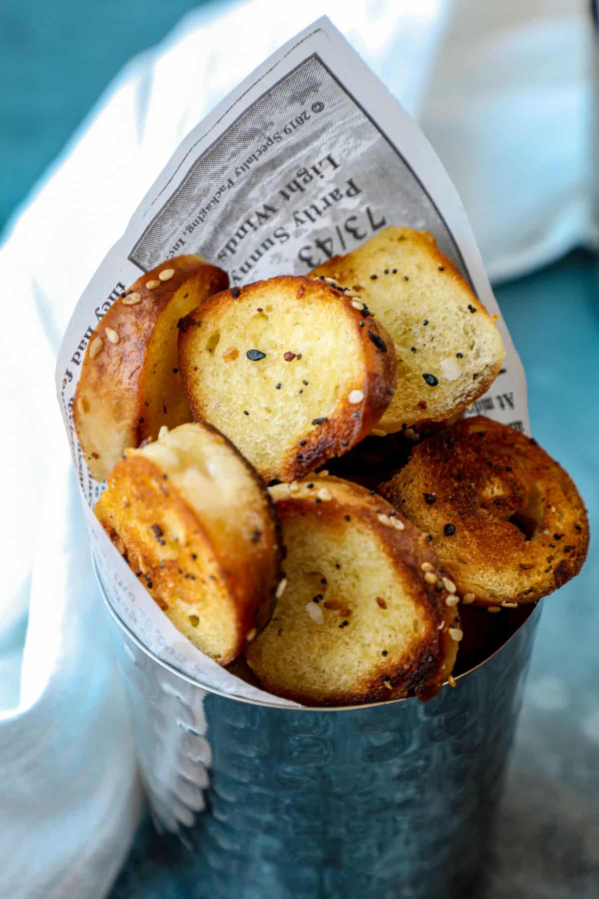 Everything Bagel Chips Recipe - Bonappeteach