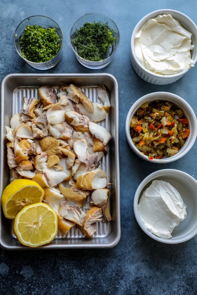 Florida Smoked Fish Dip Recipe ingredients