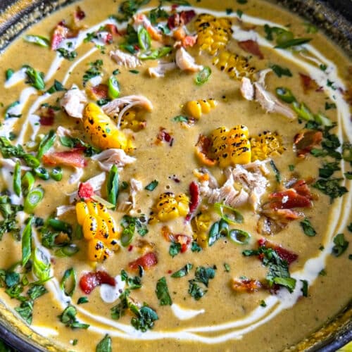 Poblano Chicken Chowder