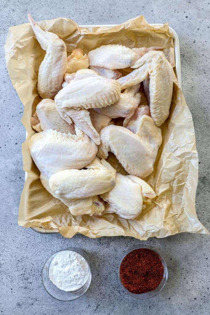 Baked BBQ Chicken Wing Recipe ingredients