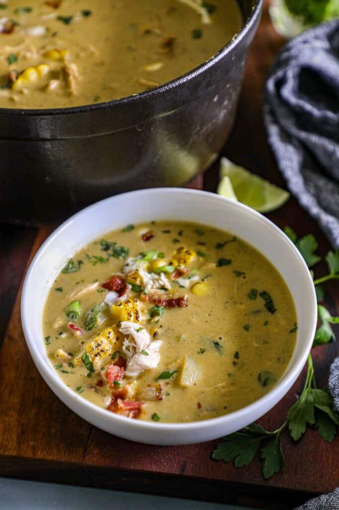 Poblano Chicken Chowder