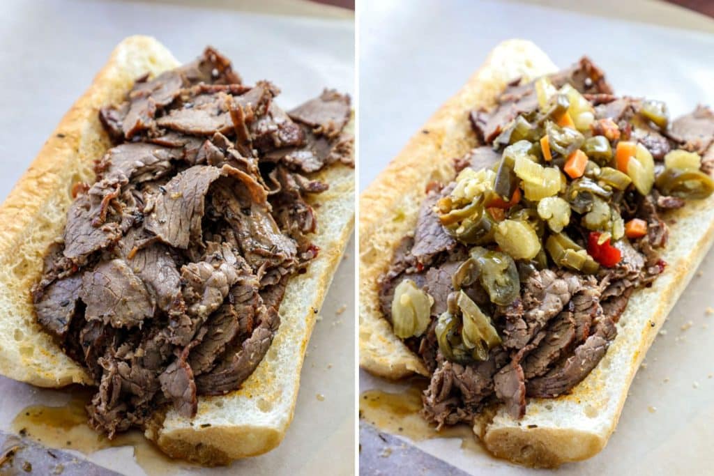 How to build an Italian beef sandwich