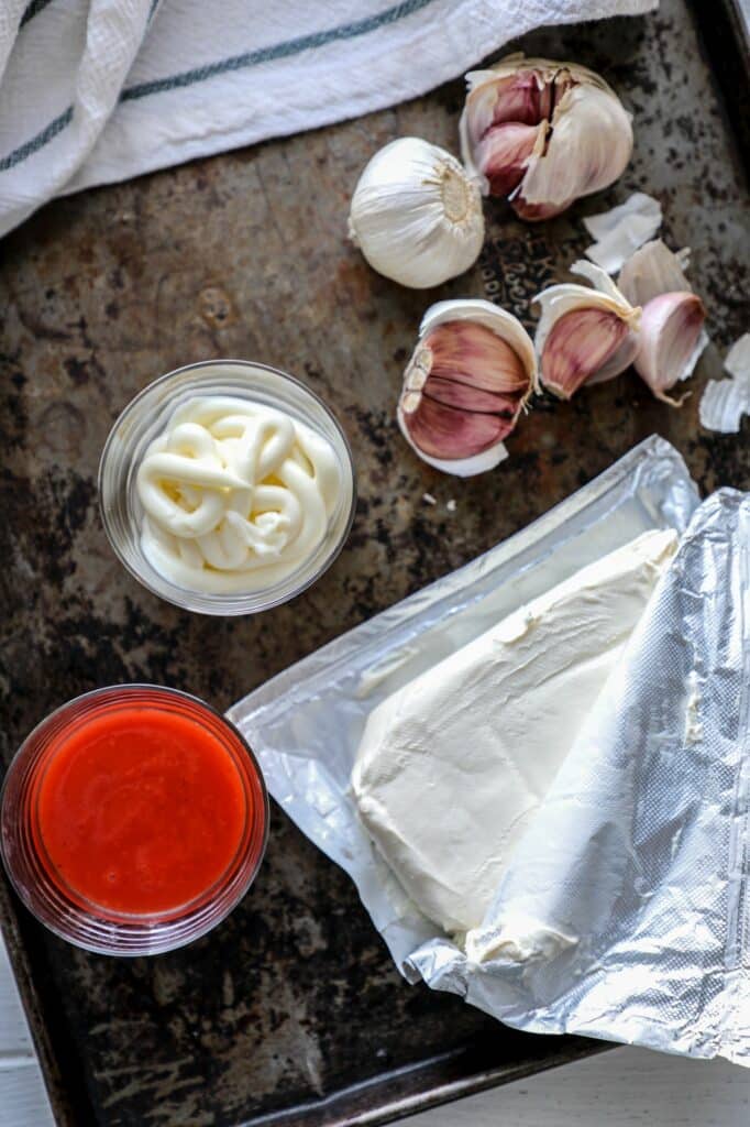 Garlic Dip Recipe Ingredients