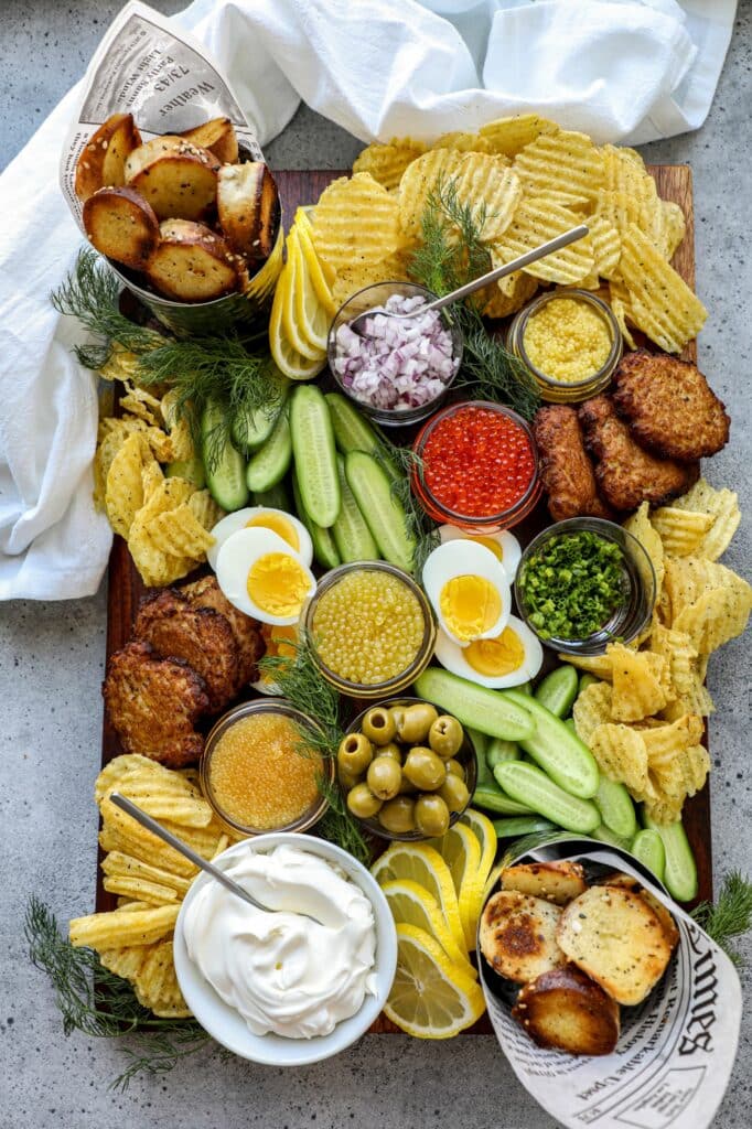 How To Build A Caviar Board