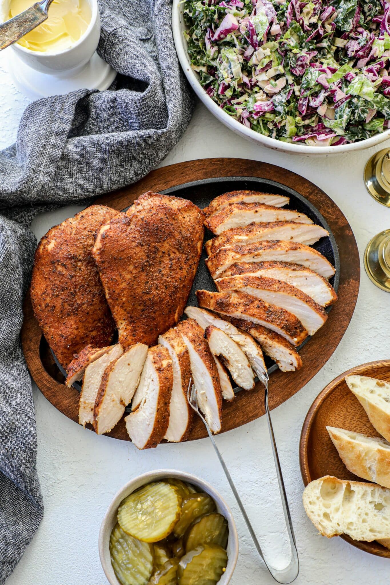 Smoked Chicken Breast Recipe - Bonappeteach
