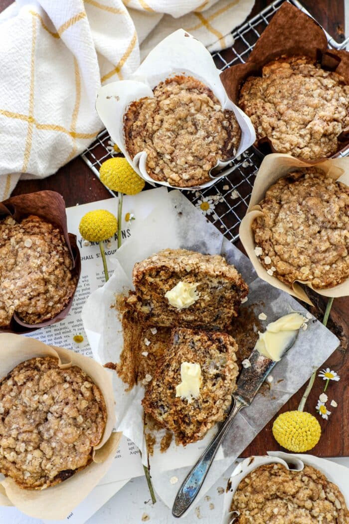Banana Oatmeal Muffins Recipe