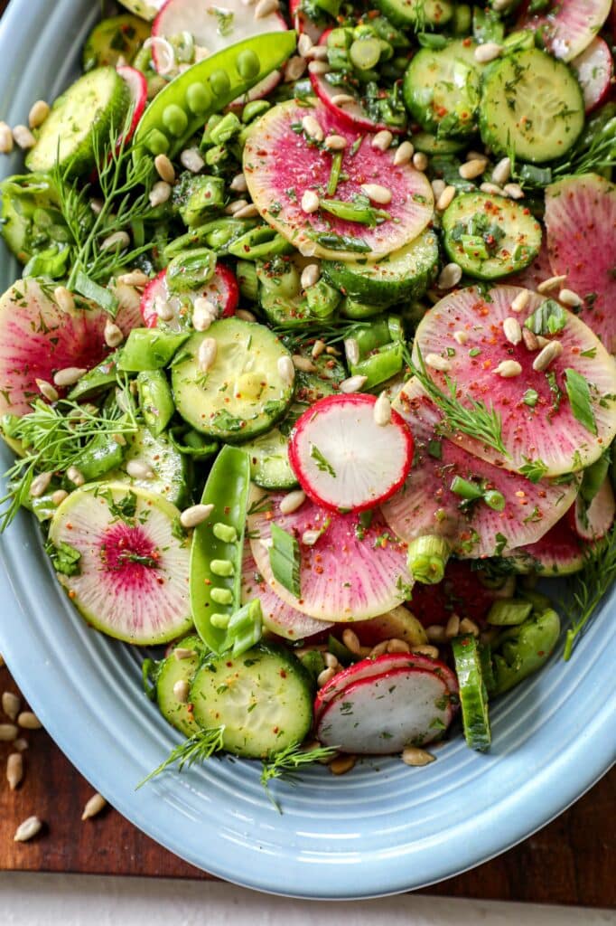 Cucumber Radish Salad Recipe