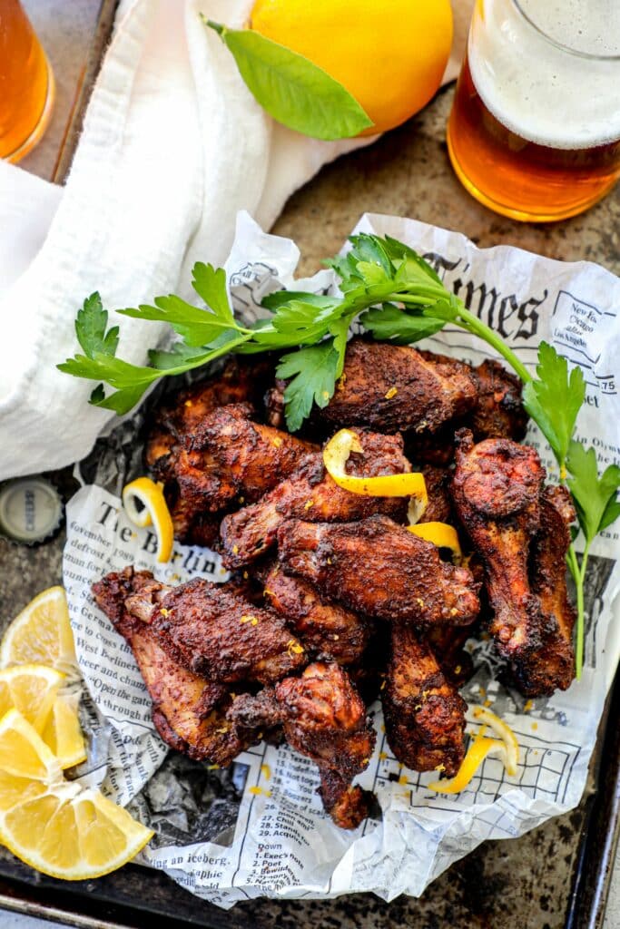 Summer Shandy Chicken Wings