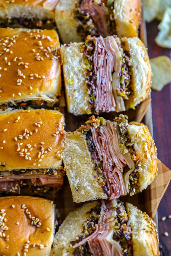Muffuletta Sliders